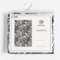 Скатерть «Этель» Palm leaves, 149×220 см, 100% хлопок, саржа 190 г/м²