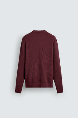 REGULAR FIT TEXTURED SWEATER - Zara фото 8