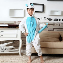 Пижама кигуруми Единорог с крыльями (детская)