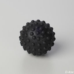 Мячик массажный / 4см / 65g / черный / уп 100