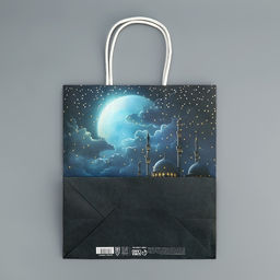 Цена за 2 шт. Пакет подарочный крафтовый Рамадан, 22 х 25 х 12 см - Доступные радости фото 8