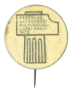 Значок Фестиваль культуры 1976 (Польша)