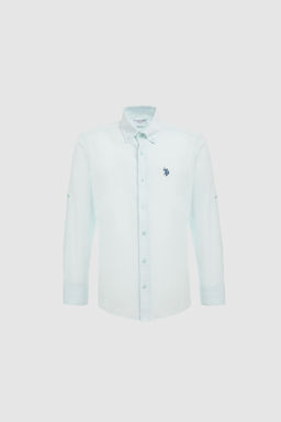 Erkek Su YeЕili Uzun Kollu Basic GГmlek - U.s. polo assn фото 6