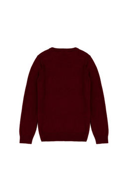 U. S. Polo Assn / Базовый свитер бордово-красного цвета для мальчика - U.s. polo assn фото 5