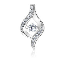 Подвеска, куб.циркон., А-2139449/9