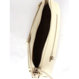 Сумка женская натуральная кожа GU 163-9-001, 1отд, плечевой ремень, молочный SALE 265761 - Adelia фото 8