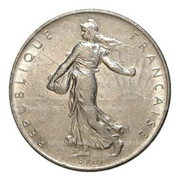 Монета 1 франк 1970 года Франция