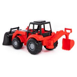 Мастер, трактор-экскаватор - Wader quality toys фото 2