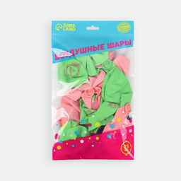 Воздушные шары латексные 12" «8 Марта», 25 шт.