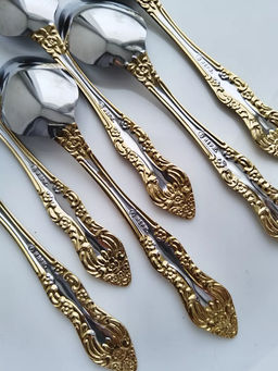 Упаковка 12шт. / Ложка чайная М-3 Тройка ЛНТП СЧ-60/57л г. Павлово /ПЗХМ/  фото 5