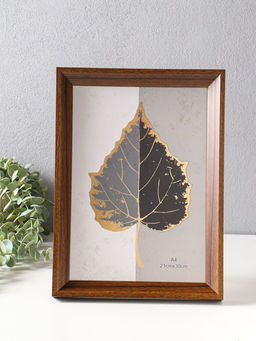 Фоторамка для фото А4 формат «Прованс», пластик, бежево-коричневый, 33.7×24.8×3 см