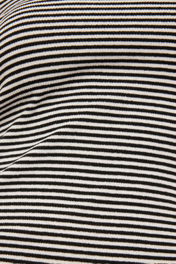 TRENDYOLMILLA Siyah Cizgili-Duz Antrasit 2li Paket Ask?l? Fitted Esnek Fitilli Orme Atlet TWOSS25AL00027 фото 6