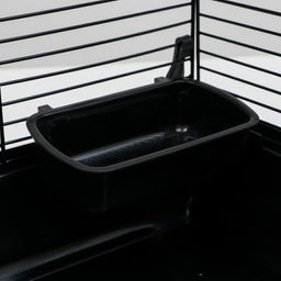 Клетка для грызунов Пижон, 47 х 30 х 30 см, чёрная  фото 5