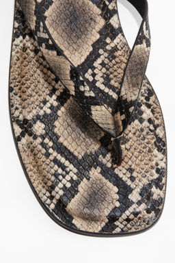 Chancletas de piel - H&m фото 4