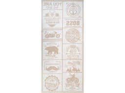 6с102.511ж2 Мужской характер (лен3) Полотенце махровое 67х150см