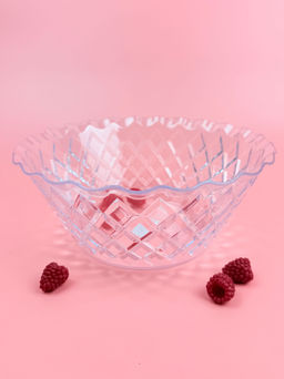 Цена за 2 шт. Салатник 21см РОМБ (пластик) цвет микс OLS-179-26