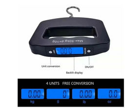 Безмен весы электронные портативные для багажа, 50 кг