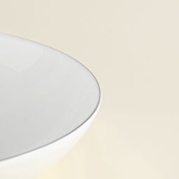 Тарелки глубокие SL Home «Каскарон», 700 мл, d=20 см, набор 2 шт., костяной фарфор, белые