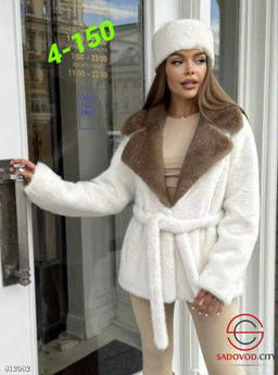 Эко шубки с английским воротником - Bruno фото 3