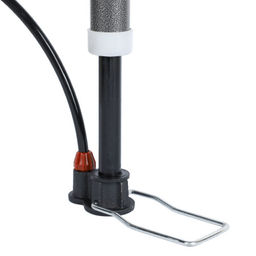 Насос напольный COMIRON MISTERY стальной цилиндр стальная складная ножка, ручка и основание литой PP пластик Presta-Schrader-Dunlop 11 бар, вес /уп20/ - Галеонтрейд фото 2