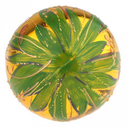 Елочная игрушка фигурка стеклянная Капелька 1-1 д5,4см, h8,5см, ручная художественная роспись, подарочная упаковка (Россия) - Домашняя мода фото 2