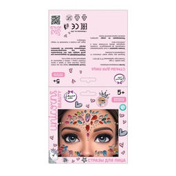 Стразы для лица "Милая леди" (100181-UNI-ML-WOT, 393883)