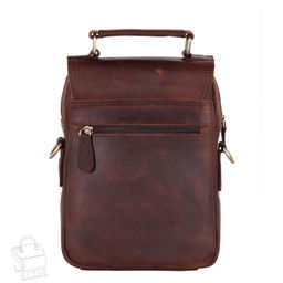 Сумка мужская кожаная 35601Z d.brown Zinimsk  в Новосибирске