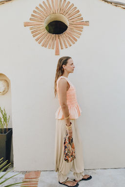 RUFFLED ELASTIC TOP - Zara фото 5