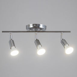 Спот «Дарни», 3xGU10, 35 Вт, хром, 36×12×12 см