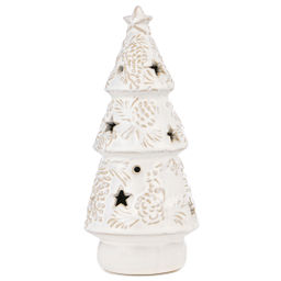 ФИГУРКА ЕЛКА С LED-ПОДСВЕТКОЙ КОЛЛЕКЦИЯ PINE CONES, 10*10*22,5 СМ
