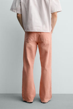 JEANS FLARE FIT / Rosa
