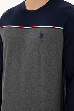 Мужской темно-синий пижамный комплект Неожиданная скидка в корзине - U.s. polo assn фото 6