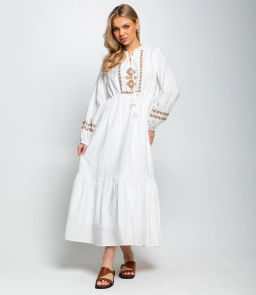 Платье #КТ88810, белый