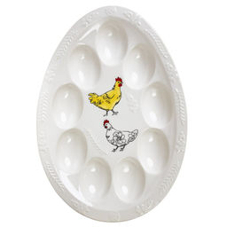 Тарелка для 9-ти яиц, L20 W28,5 H3 см