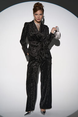 Брюки Эдит (чёрный) - Эльза фото 8