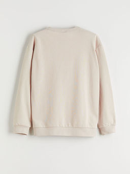 Bisiklet Yaka Erkek ?ocuk Sweatshirt