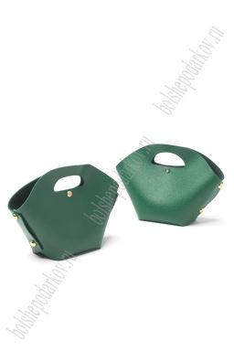 Сумочка 15*11*5,5 см (2 шт) SF-8040, темно-зеленый