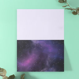 Наклейки в книжке «Космография», 3 фона, голография, 20.7×14.2 см