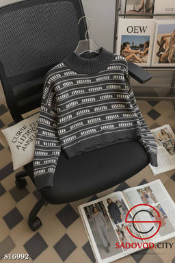 Теплый свитер женский оверсайз - Bruno фото 4