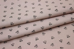 Плательный хлопок Милена цв.бледный серо-лиловый, ш.1.48м, хлопок-100%, 115гр/м.кв - Купава фото 3