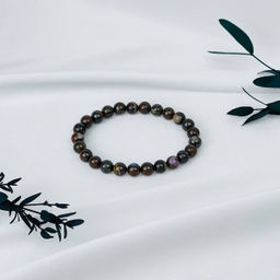 Браслет из древесного Опала 18 см