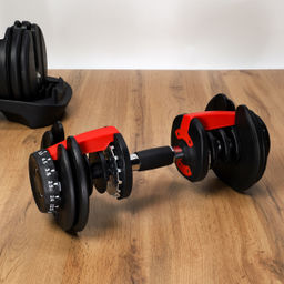 Гантель разборная Woohooo Elite Power со ступенчатой регулировкой / 15 позиций от 2,5 -24 кг / черный - ГалеонТрейд фото 9