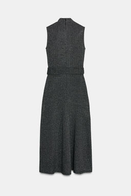 TWILL DRESS WITH BELT - Zara фото 6