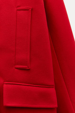 DOUBLE-BREASTED COAT WITH POCKETS - Zara фото 8