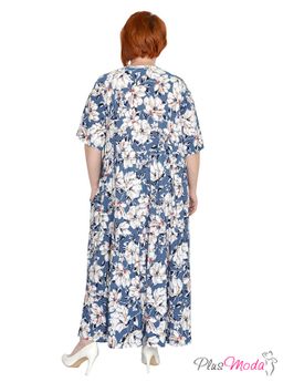 Платье Модель №1193 размеры 44-84 - Plusmoda фото 4