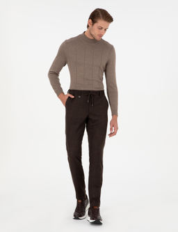 Kahverengi Ex. Slim Fit Kuma_ Pantolon