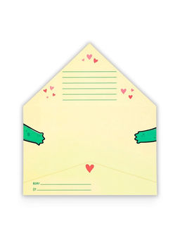 Цена за 10 шт. Открытка в форме конверта «Динозавр», 12×18 см