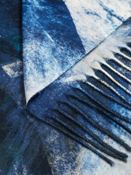 Палантин жен. виск+шерсть 72х190 LDR33-009-12 - Labbra фото 4