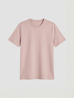 Bisiklet Yaka Penye Erkek Ti??rt