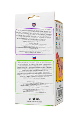 Реалистичный фаллоимитатор My Babe by RealStick My Honey, TPE, телесный, 18 см